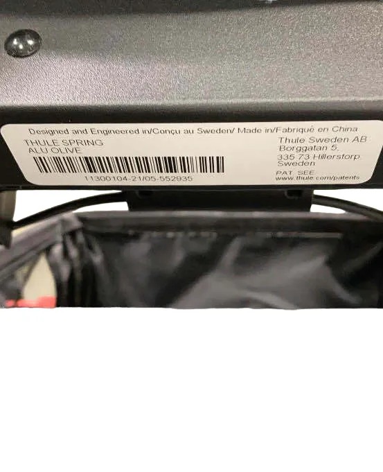 Thule Spring Stroller, 2021, Aluminum, Alu Olive