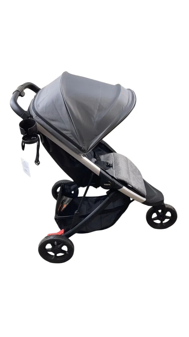 Thule Spring Stroller, 2021, Aluminum, Shadow Gray