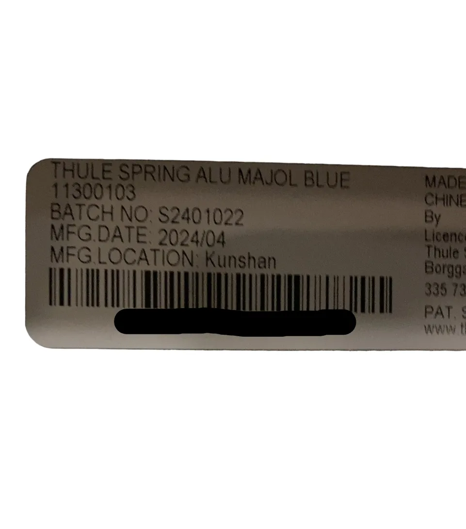 Thule Spring Stroller, 2024, Aluminum, Majolica Blue