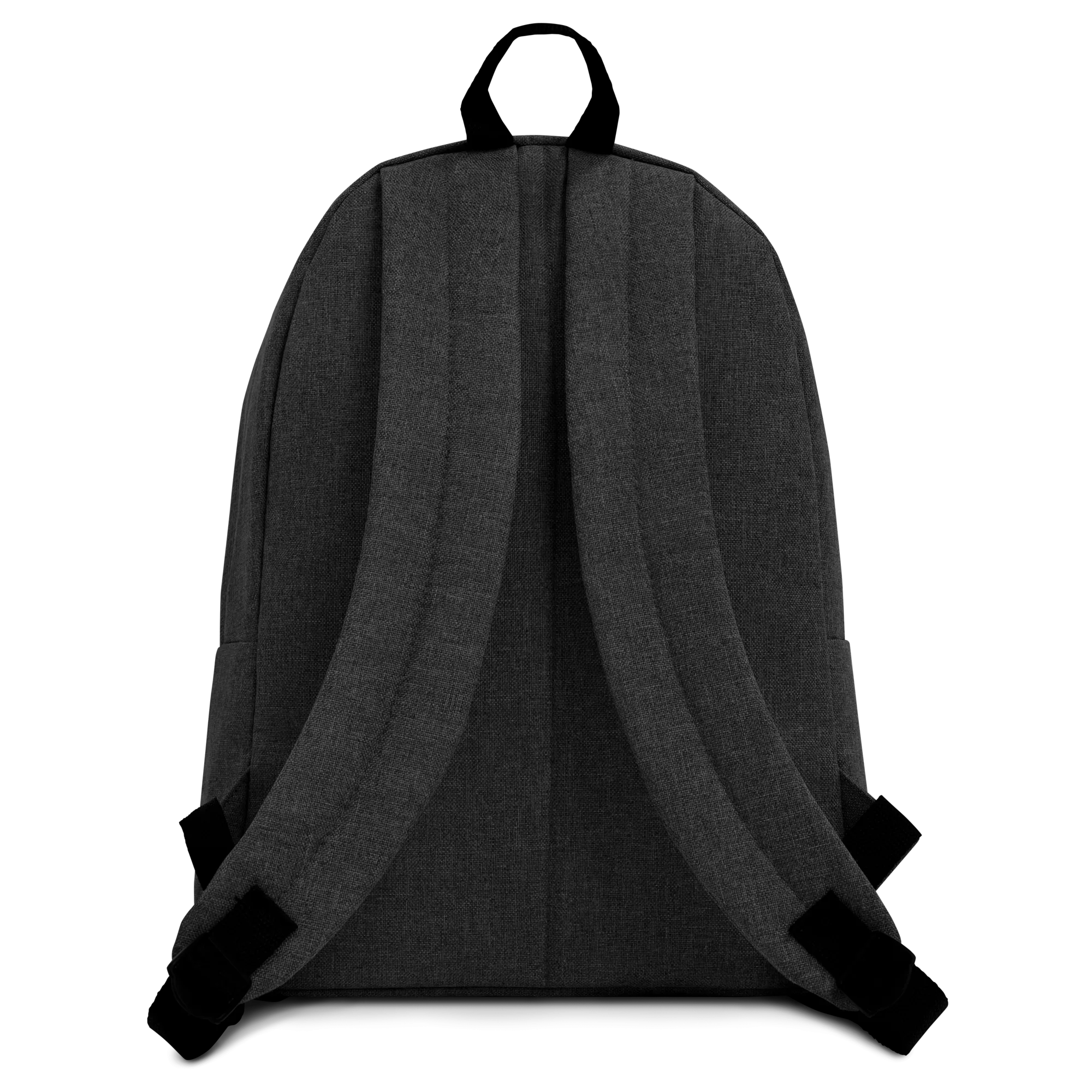 Tiki Face Three Embroidered Backpack