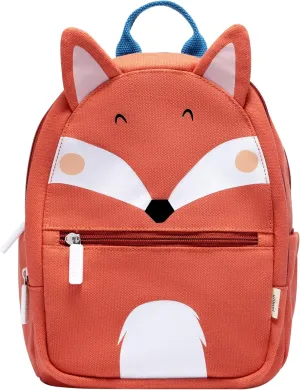 Toddler Mini Backpack for Girls and Boys, Child Backpack for School and Travel, Kindergarten, Elementary, Kids Ages 2–5, Padded Back, Adjustable Straps - Fox
