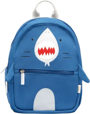 Toddler Mini Backpack for Girls and Boys, Child Backpack for School and Travel, Kindergarten, Elementary, Kids Ages 2–5, Padded Back, Adjustable Straps - Shark