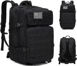 TOMITANY Military Tactical Backpack 45L Army 3 Days Assault Pack Bag Large Nylon 900D Mens Molle Rucksack