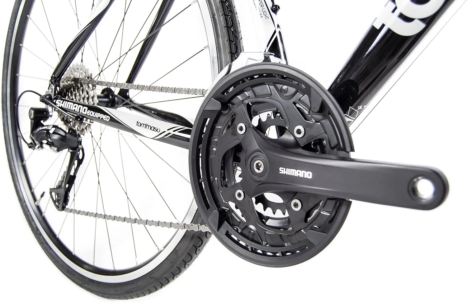 Tommaso La Forma Aluminum & Carbon Mens Hybrid Bike Women Road Bicycle Adult Bikes Womens