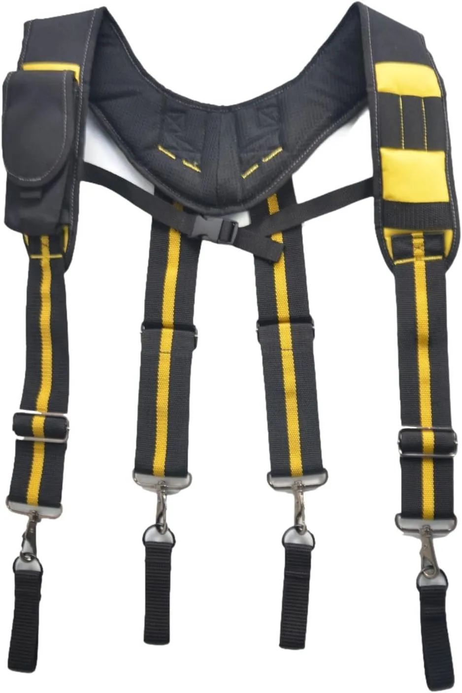 Tool Belt Suspender Tool Pouch Suspender Loop Attachment Duty Belt Harness Padded Tool Belt for Outdoor Handyman Climbing