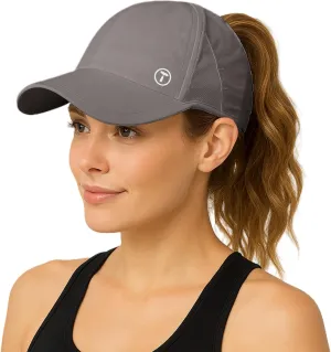 TOP-EX Cooling UV 50 High Ponytail Baseball Cap for Women - Most Women Start with S/M - Breathable for Running Golf Sports