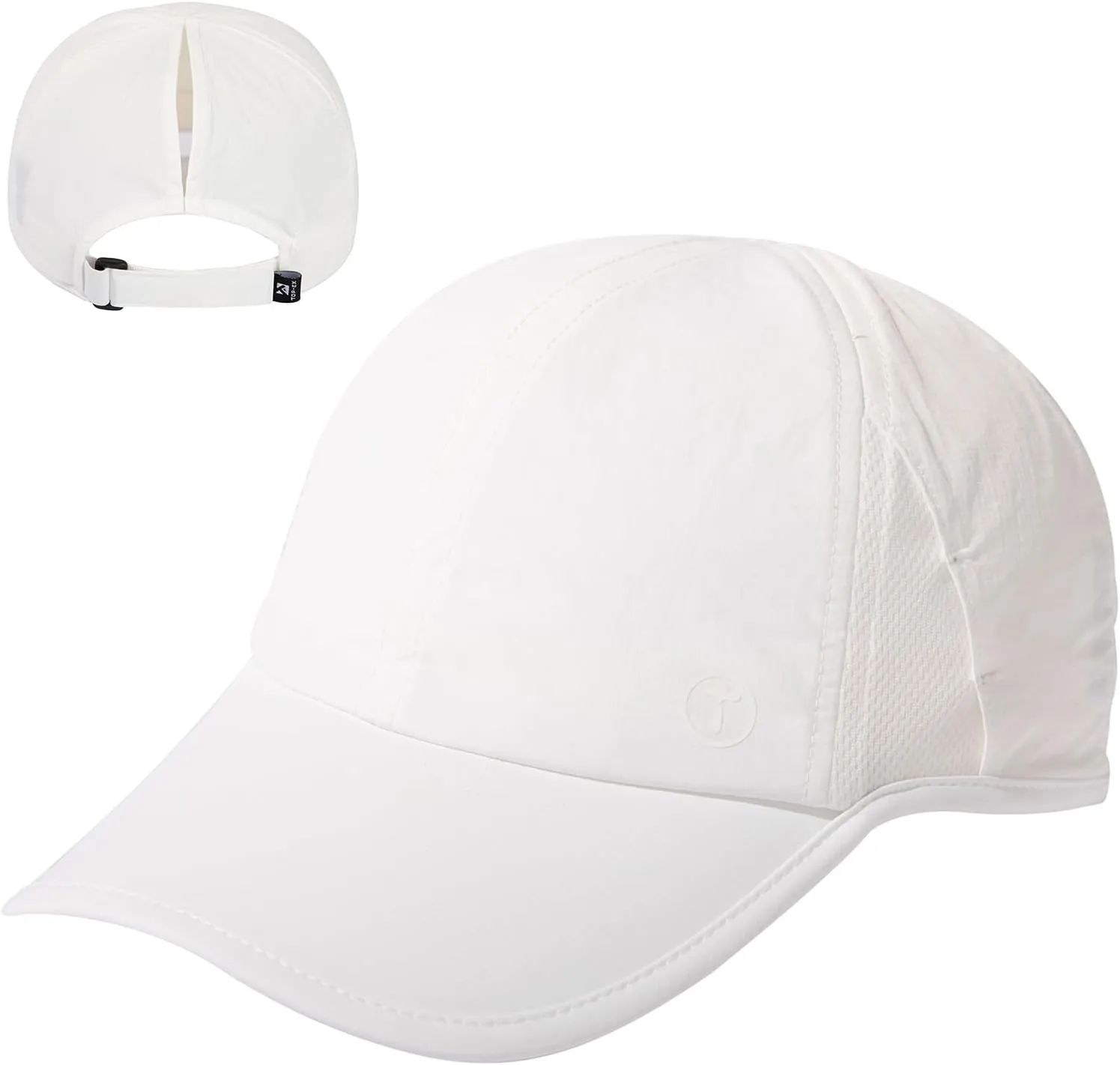 TOP-EX Cooling UV 50 High Ponytail Baseball Cap for Women - Most Women Start with S/M - Breathable for Running Golf Sports