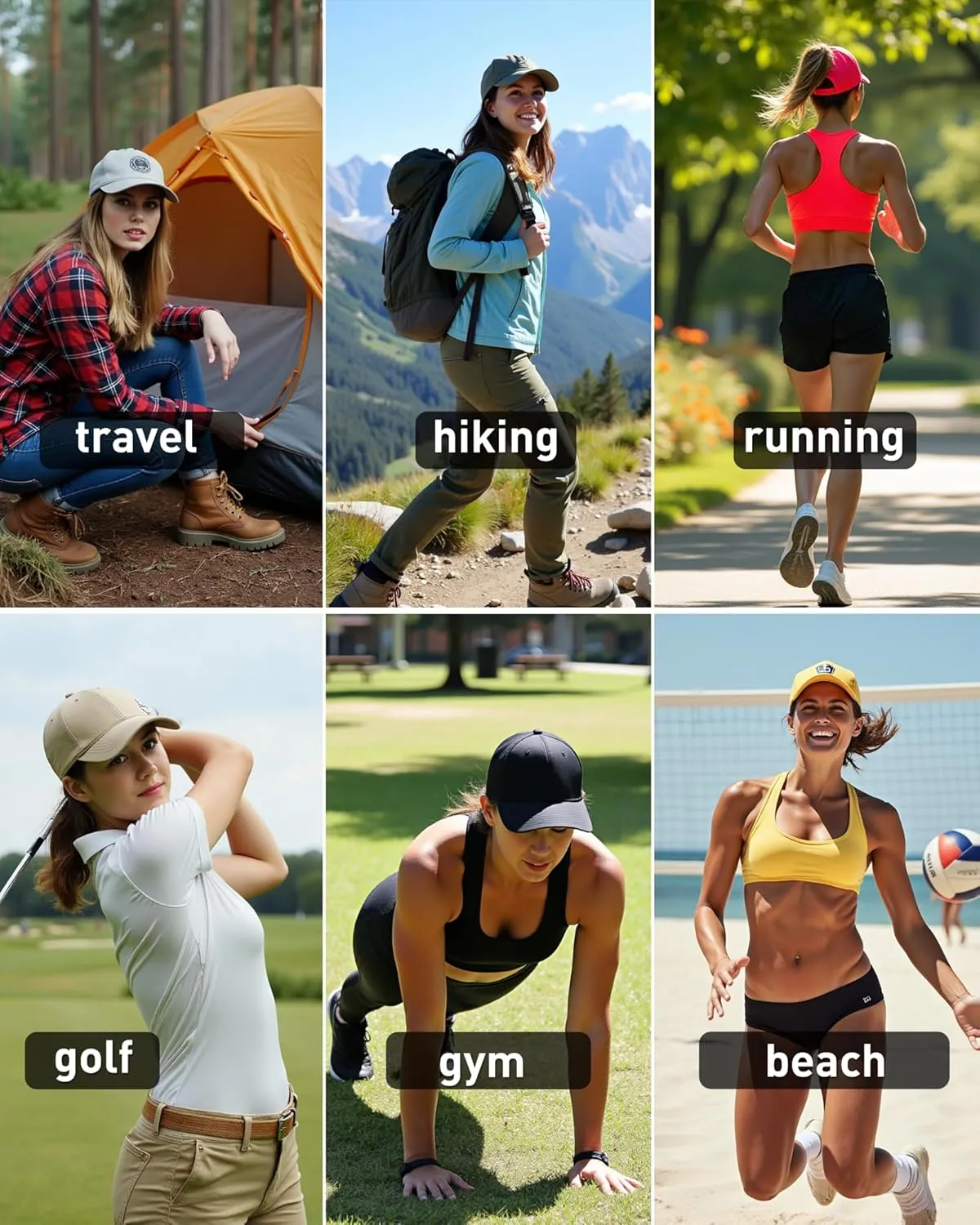 TOP-EX Cooling UV 50 High Ponytail Baseball Cap for Women - Most Women Start with S/M - Breathable for Running Golf Sports