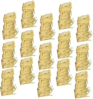 Toyvian 50Pcs Natural Fire Starters Lighters for Campfire Grilling and Outdoor Cooking Compatible with Various Grills and Stoves Weather Resistant