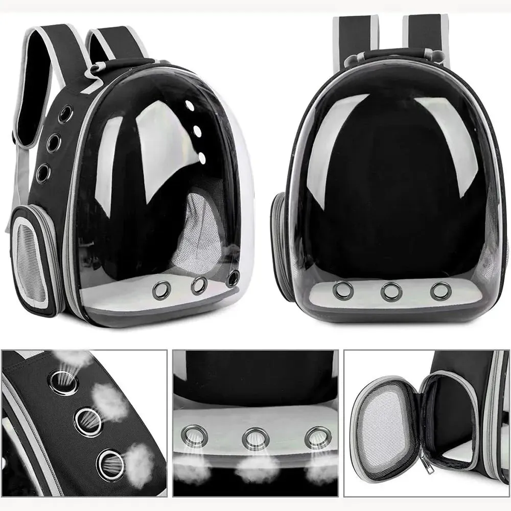 Transparent Cat Pet Carrier Backpack for Travel