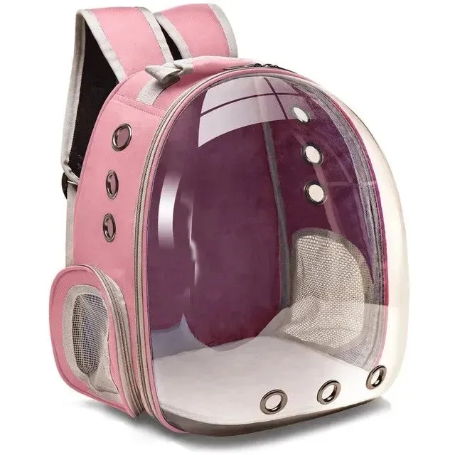 Transparent Cat Pet Carrier Backpack for Travel