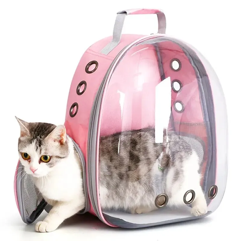 Transparent Cat Pet Carrier Backpack for Travel