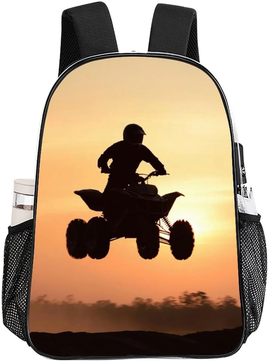 Transparent Daypack Backpack for Climbing Outdoors Running - Big Capacity Multipurpose Anti-Theft Bookbag, Atv Or Quad Dirt Bike Travel Hiking & Camping Rucksack