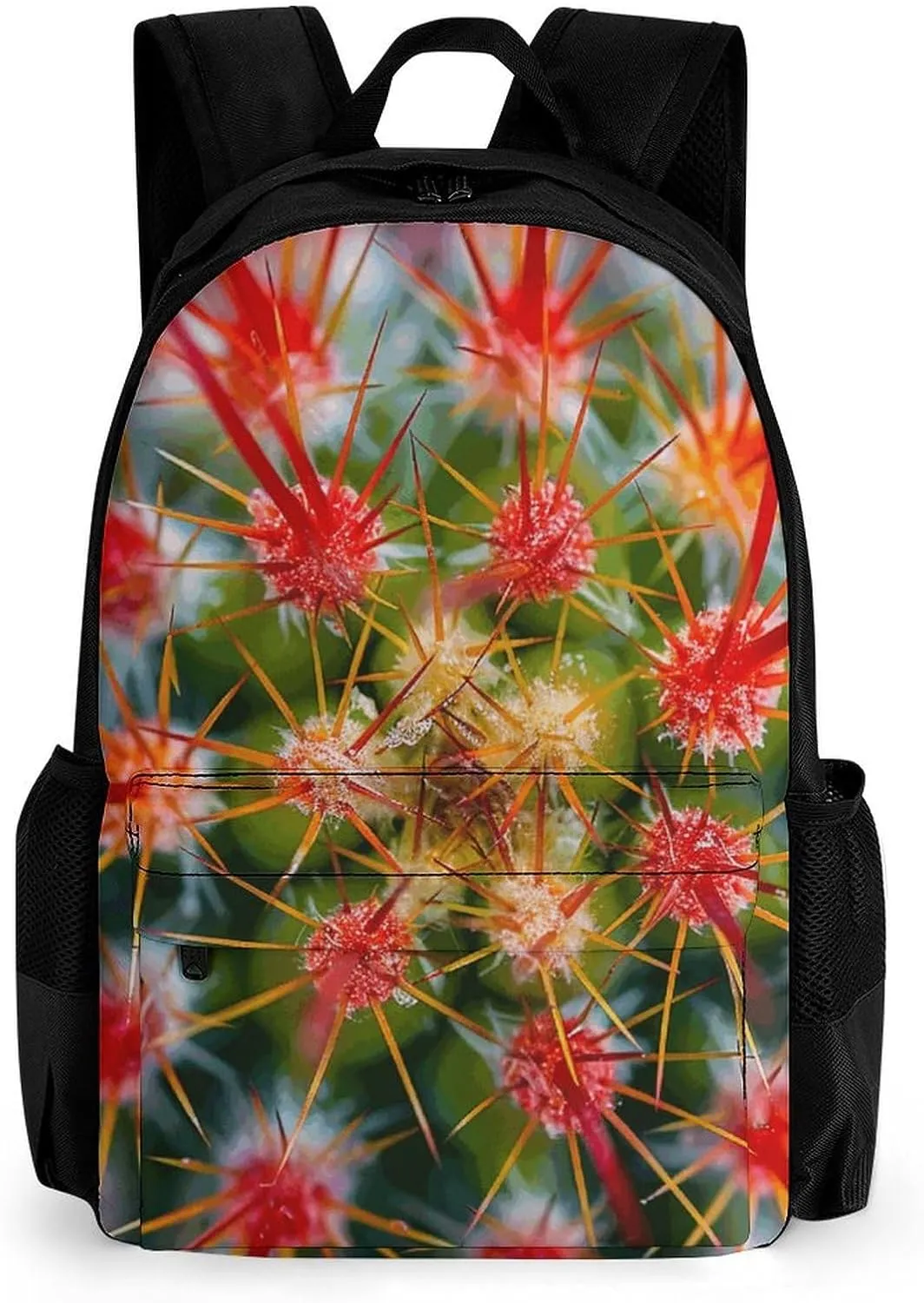 Travel Backpack for Men Women 15.6 Inch Laptop Backpack Cactus Thorns Photos Carry On Backpack Work Business Backpacks