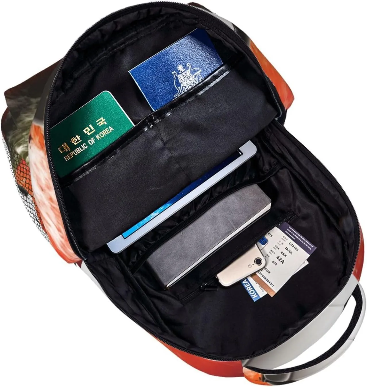 Travel Backpack for Women Men Casual Carry On Back Pack African Woman 15.6inch Laptop Backpack