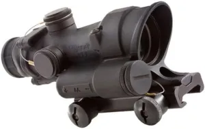 Trijicon TA02-D-100391 ACOG 4x32mm LED Illuminatedx 40mm, Green, 223 Chevron Reticle with TA51 Mount, Black