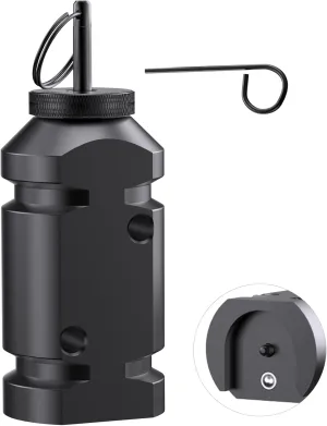 Trip Alarm, Perimeter Trip Alarm, 12 Gauge Camping Trip Wire Alarm Device, Early Warning Security System for Camping and Property Safety/Bear Deterrent,Camping Safety Trip Alarm（Adapter Not Included