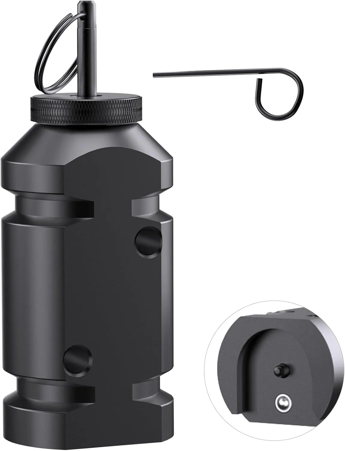 Trip Alarm, Perimeter Trip Alarm, 12 Gauge Camping Trip Wire Alarm Device, Early Warning Security System for Camping and Property Safety/Bear Deterrent,Camping Safety Trip Alarm（Adapter Not Included