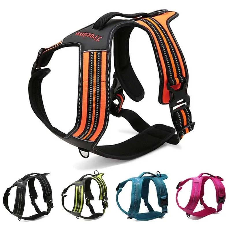 True Love Heavy Duty Sports Dog Harness - Pink, XL