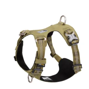 True Love Lightweight Reflective Harness - Army Green, M