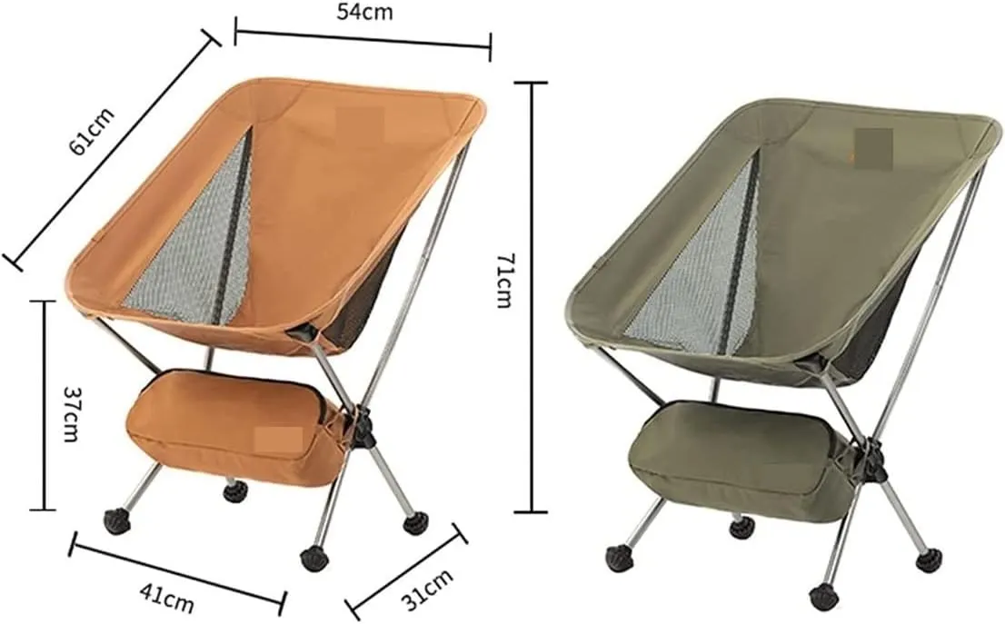 Ultralight Camping Chair Backpack Camping Chair Travel Hiking Foldable Portable Outdoor Beach Backpack Seat Folding Chair Double Sided Breathable Mesh Folding Chair