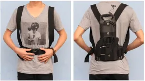 Ultralight Diving Tank Backpack Scuba Dive Air Bottle Holder with Adjustable Straps and Quick Release Buckles