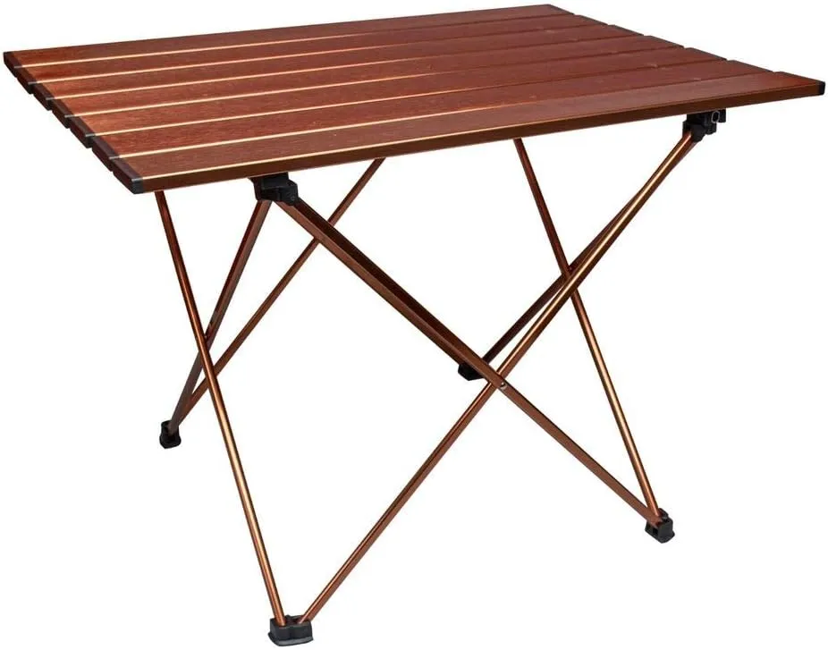 ust Pack A Long Camp Table, Brown, One Size