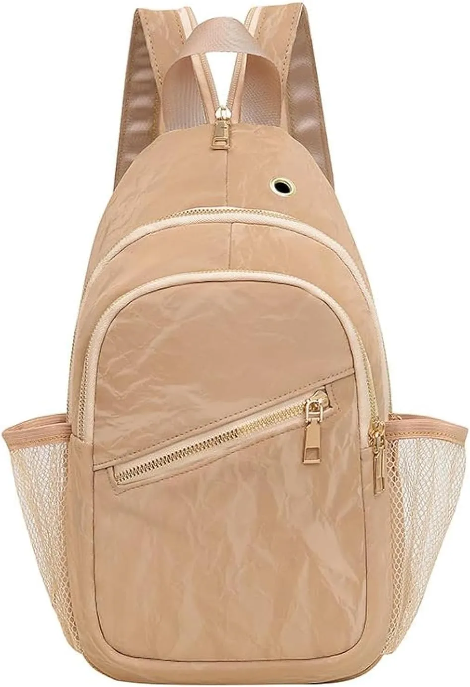 Waterproof Sling Backpack Crossbody Shoulder Bag for Women Men, Crossbody Bag Casual Daypack Travel Hiking Adjustable Chest Bag