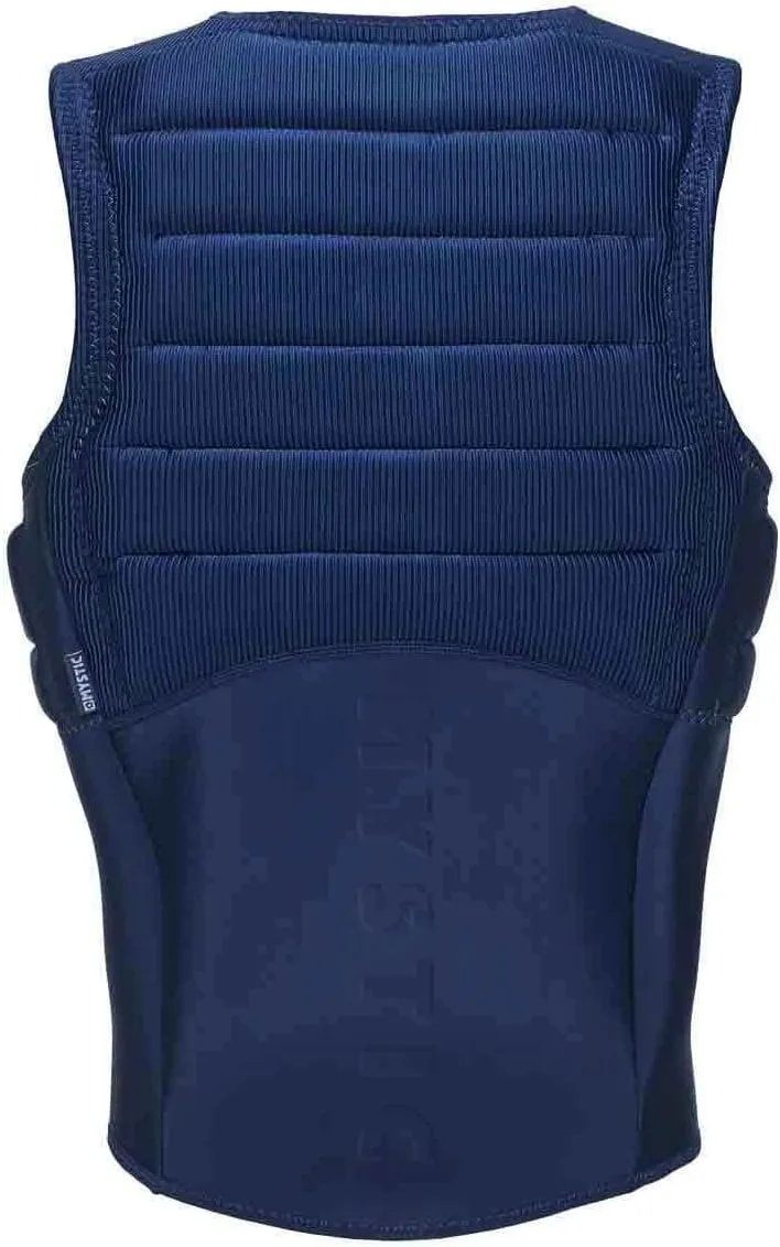 Watersports - Surf Kitesurf & Windsurfing Mens Majestic Front Zip Impact Vest Top - Night Blue - Easy Stretch