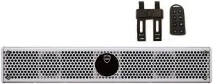 Wet Sounds Stealth 6 Ultra HD White All-in-one Amplified Soundbar with Remote (Renewed)