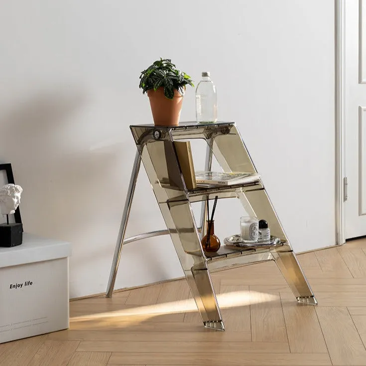 Whobrey Acrylic Ladder Side Table