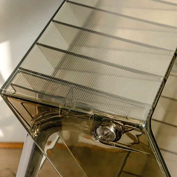 Whobrey Acrylic Ladder Side Table