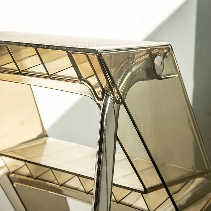 Whobrey Acrylic Ladder Side Table