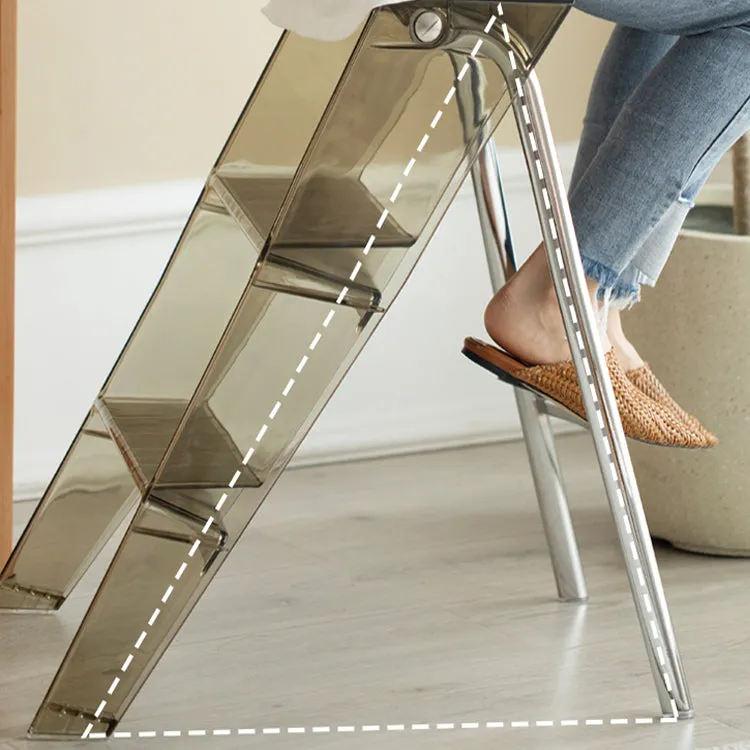 Whobrey Acrylic Ladder Side Table