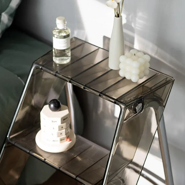 Whobrey Acrylic Ladder Side Table