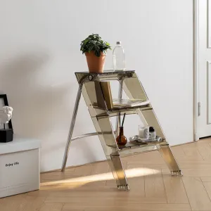 Whobrey Acrylic Ladder Side Table