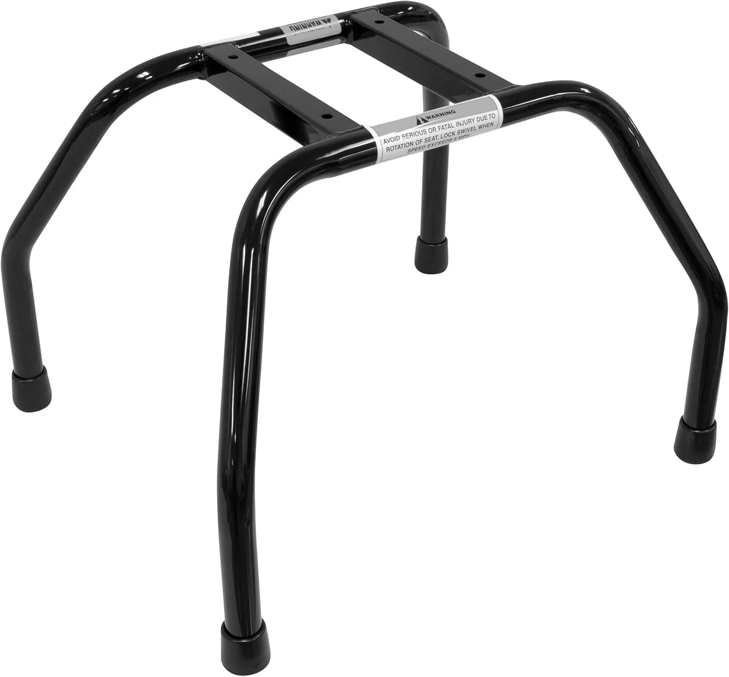 Wise 8WD1234 Portable Seat Stand for Boat Seats, Black Powder Coat Finish