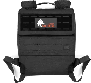 WOLF TACTICAL Weighted Backpack Rucking Backpack for Weight Plates Rucksack for Running Walking Strength Training