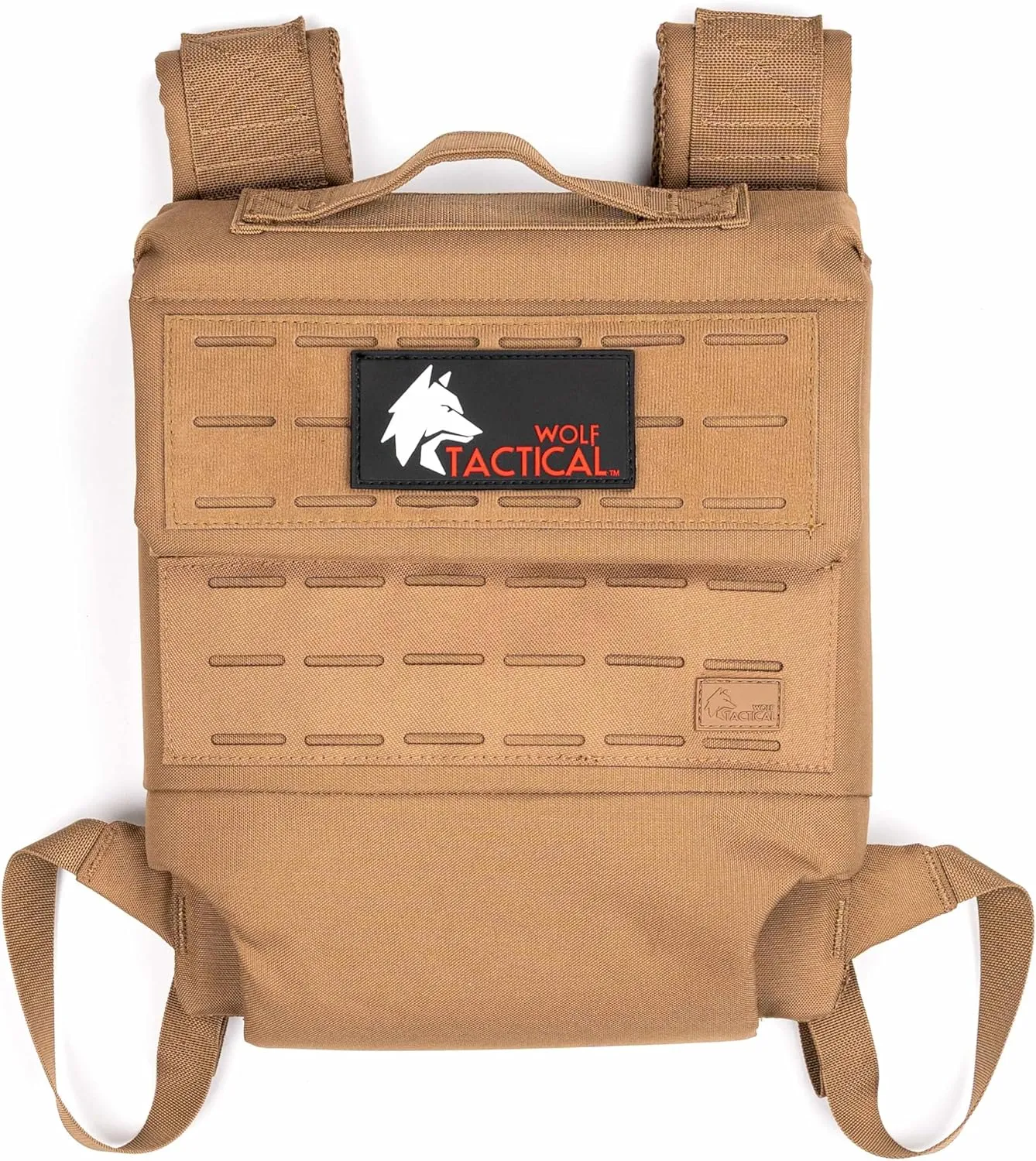 WOLF TACTICAL Weighted Backpack Rucking Backpack for Weight Plates Rucksack for Running Walking Strength Training