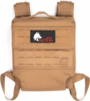 WOLF TACTICAL Weighted Backpack Rucking Backpack for Weight Plates Rucksack for Running Walking Strength Training