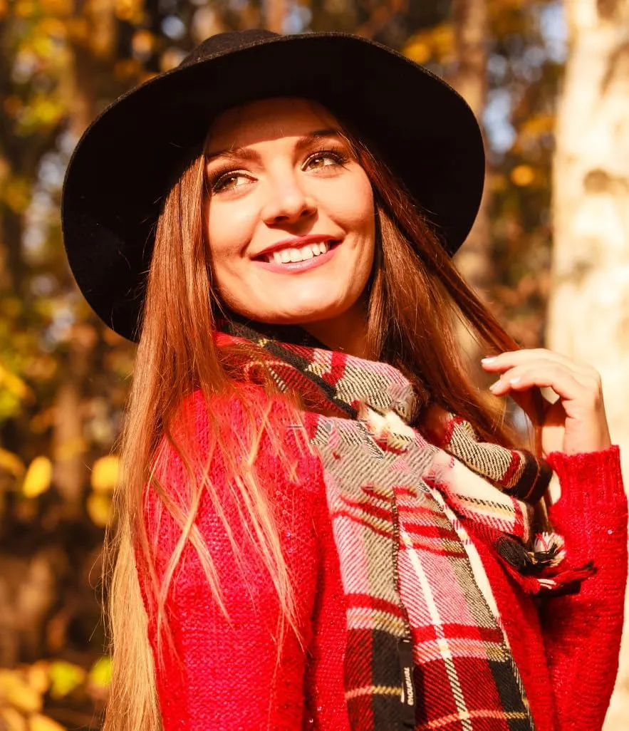 Women's 100% Wool Foldable Wide Brim Retro Fedora Floppy Felt Bowler Hat