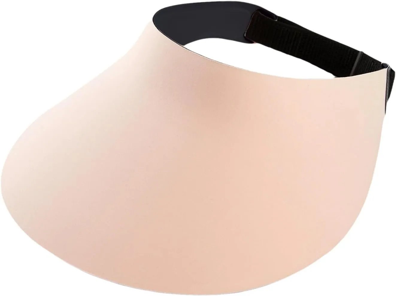 Women's Sun Visor Hat Wide Brim Sport Visor Adjustable Tennis Golf Visor Summer Ponytail Beach Sun Cap UPF50 
