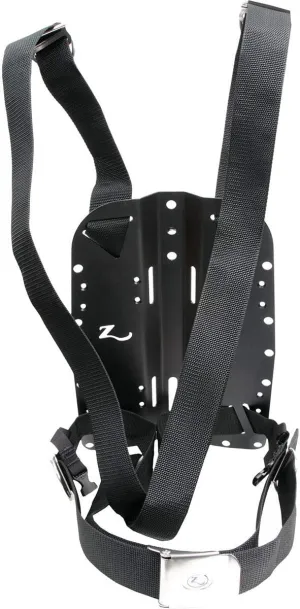 Zeagle Harness and Anodized Aluminum Back-Plate - Standard Harness Anodized Aluminum Plate